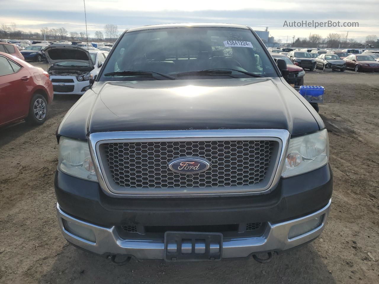 2004 Ford F150  Black vin: 1FTPX14504NB23313