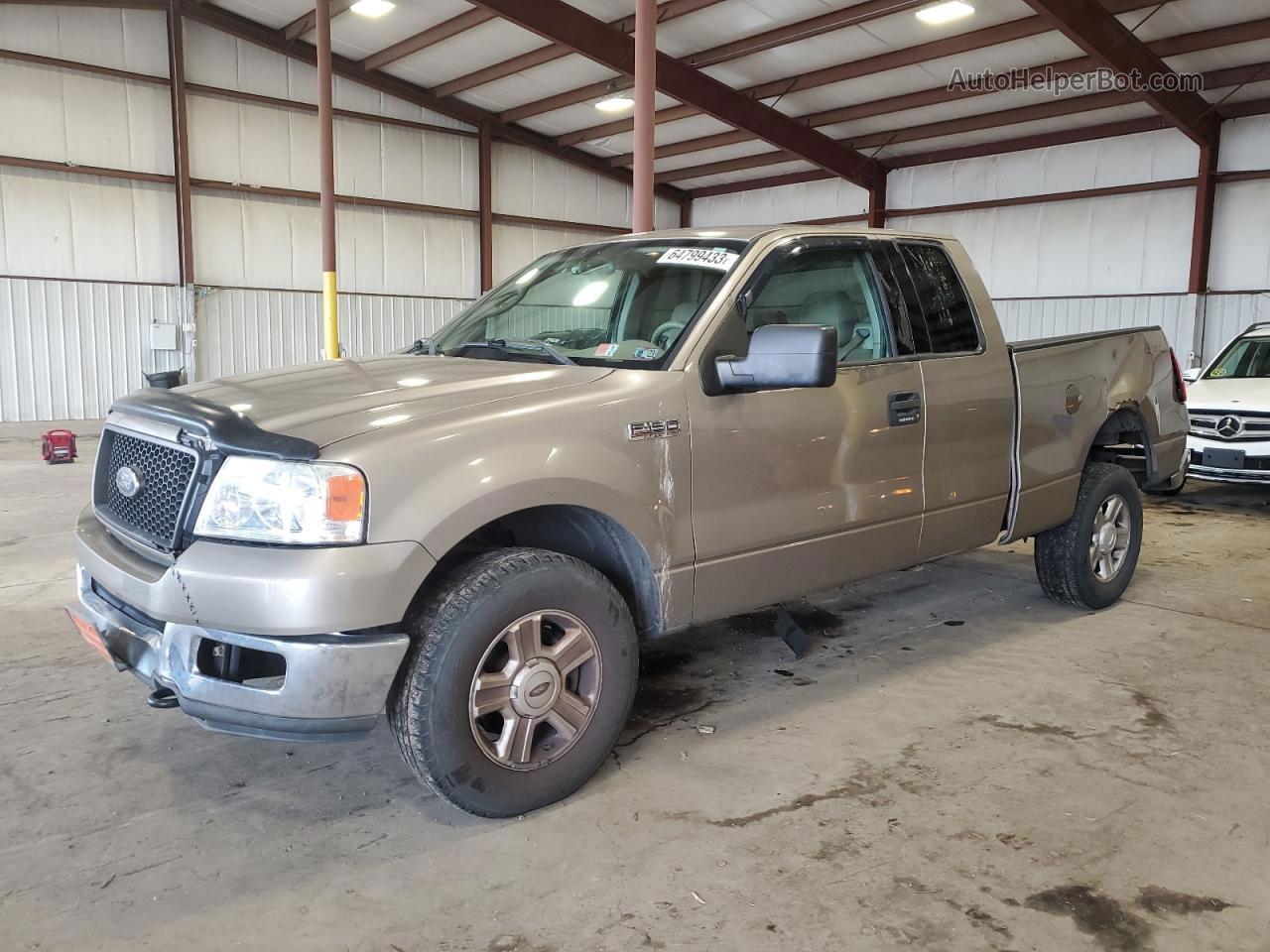 2004 Ford F150  Желто-коричневый vin: 1FTPX14504NB90574