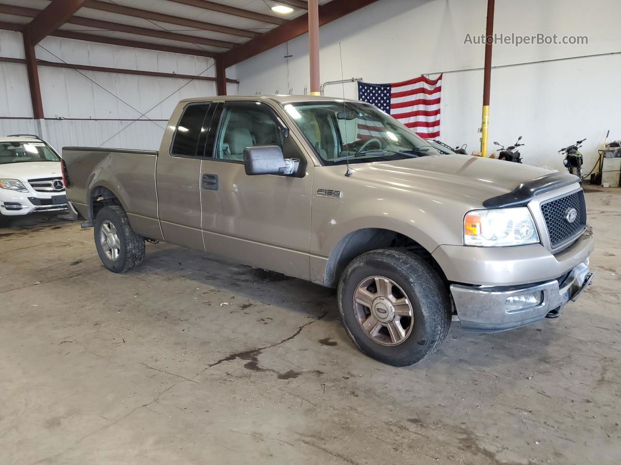 2004 Ford F150  Tan vin: 1FTPX14504NB90574