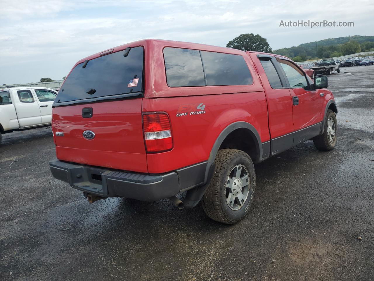 2005 Ford F150  Red vin: 1FTPX14505KB47503