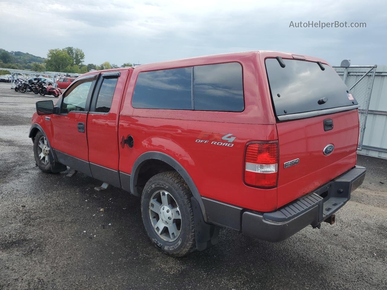 2005 Ford F150  Red vin: 1FTPX14505KB47503
