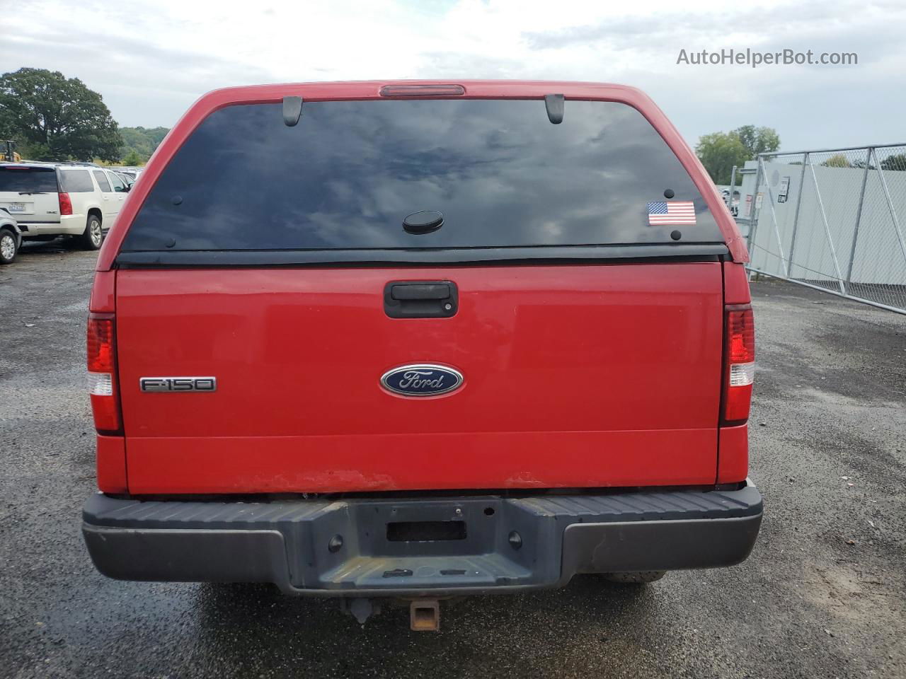 2005 Ford F150  Red vin: 1FTPX14505KB47503