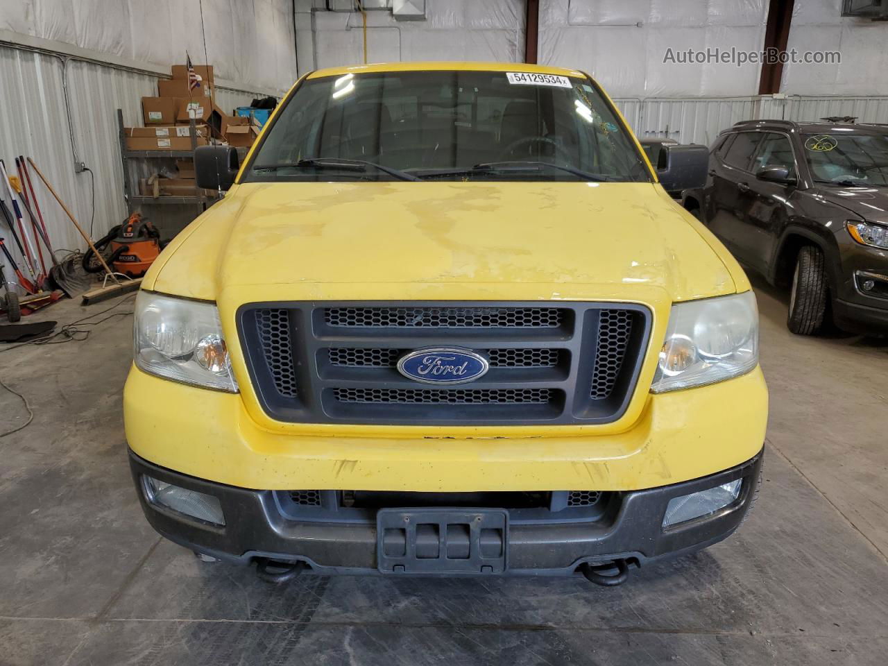 2004 Ford F150  Yellow vin: 1FTPX14514KB93016