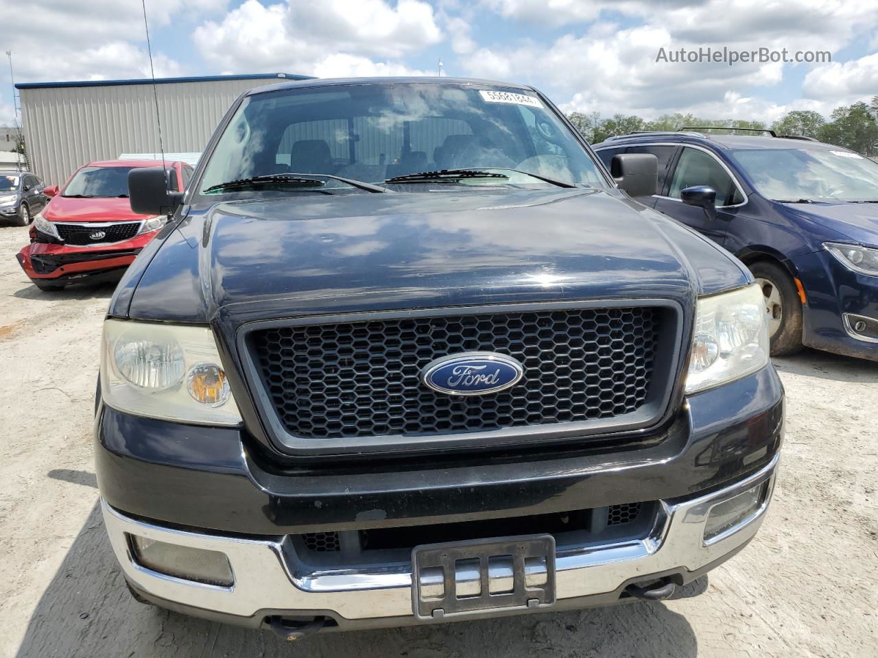 2004 Ford F150  Black vin: 1FTPX14514NC37871