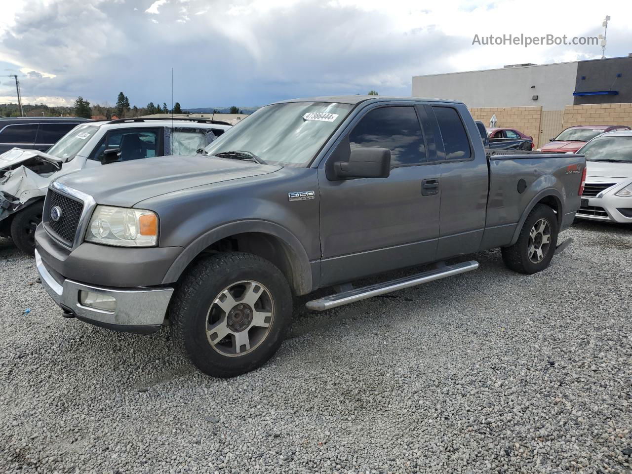 2004 Ford F150  Gray vin: 1FTPX14514NC57151