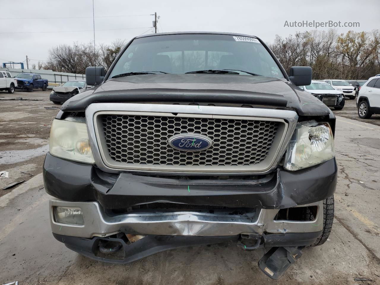 2005 Ford F150  Charcoal vin: 1FTPX14515FA61769