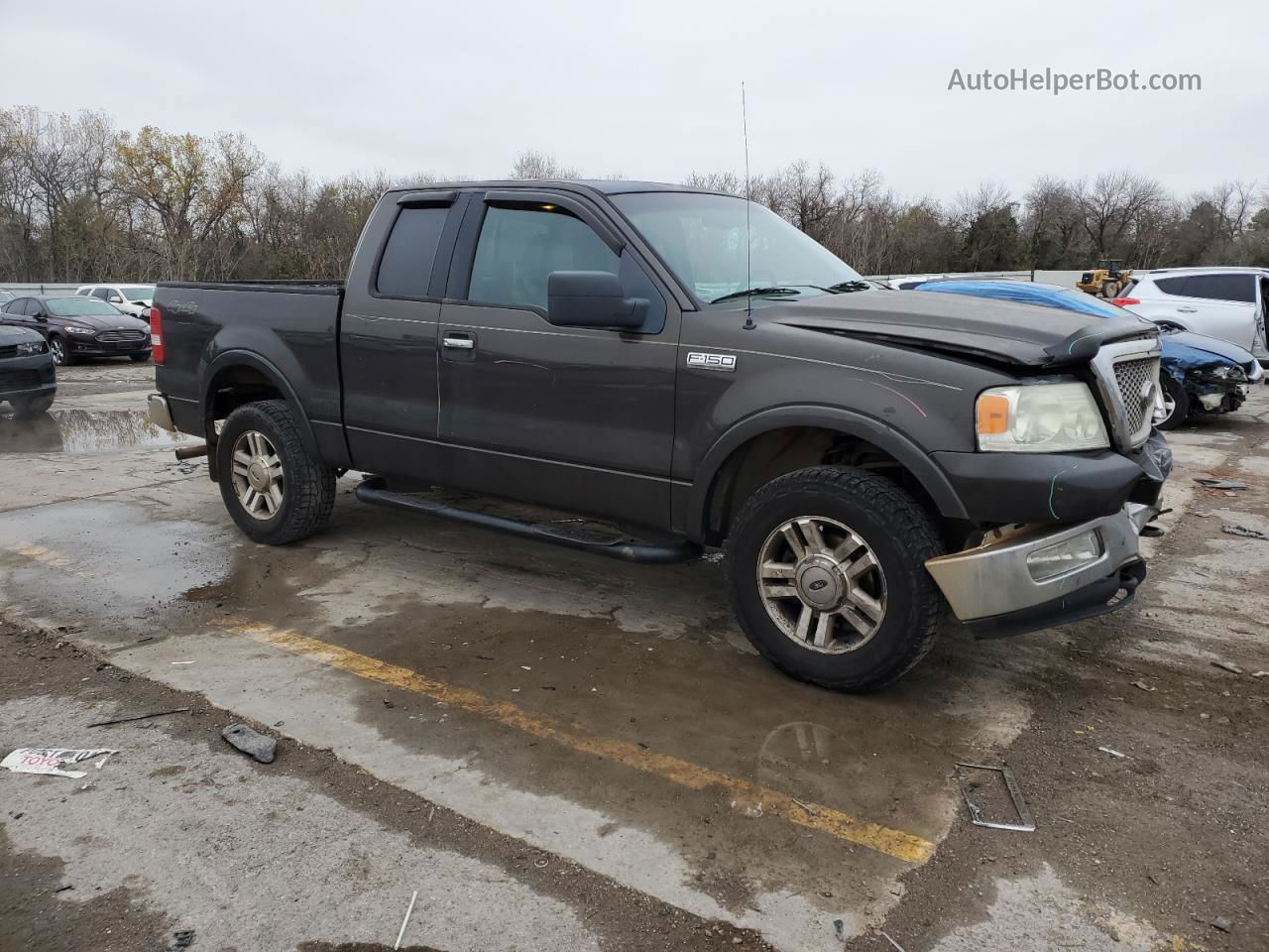 2005 Ford F150  Charcoal vin: 1FTPX14515FA61769