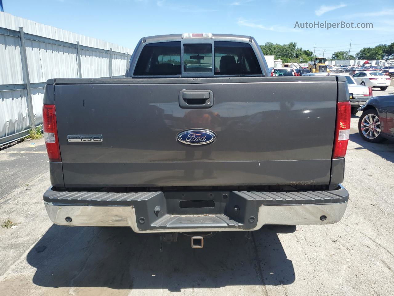 2005 Ford F150  Серый vin: 1FTPX14515FB43906