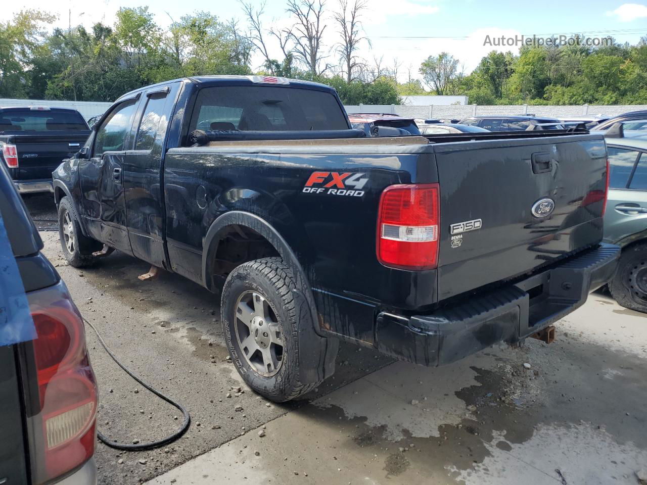 2005 Ford F150  Black vin: 1FTPX14515NA08270