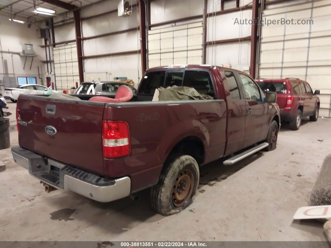 2005 Ford F-150 Fx4/lariat/xl/xlt Red vin: 1FTPX14515NA93630