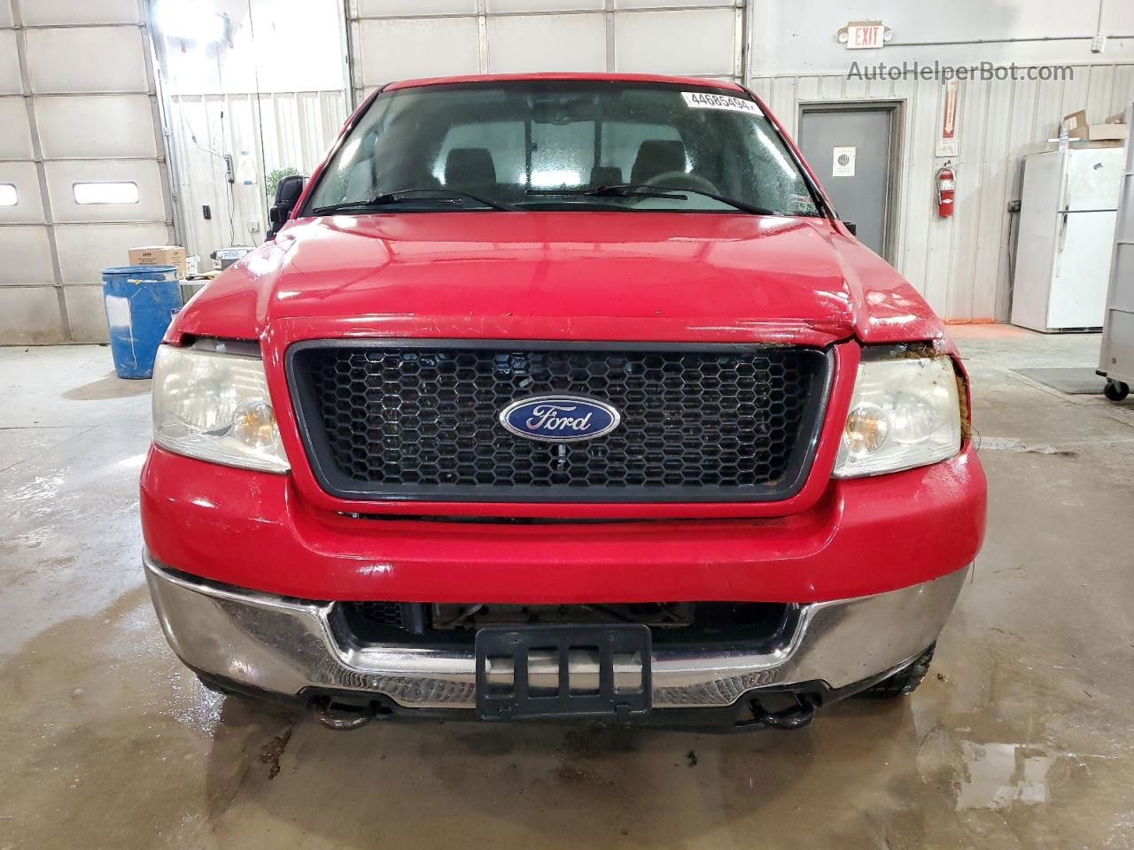 2005 Ford F150  Red vin: 1FTPX14515NB35830