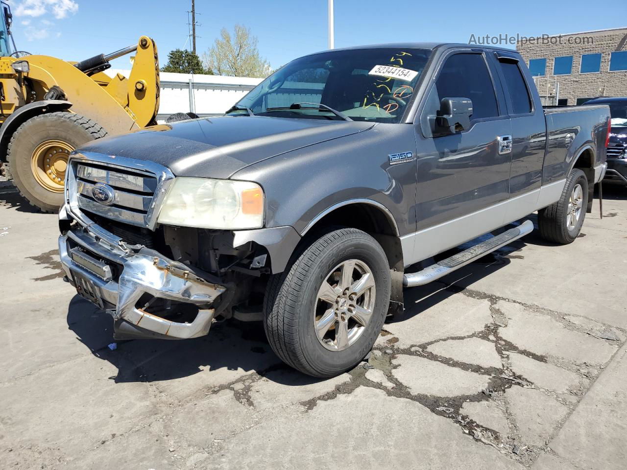 2005 Ford F150  Gray vin: 1FTPX14515NB51106