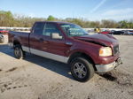 2005 Ford F150  Burgundy vin: 1FTPX14515NB99205