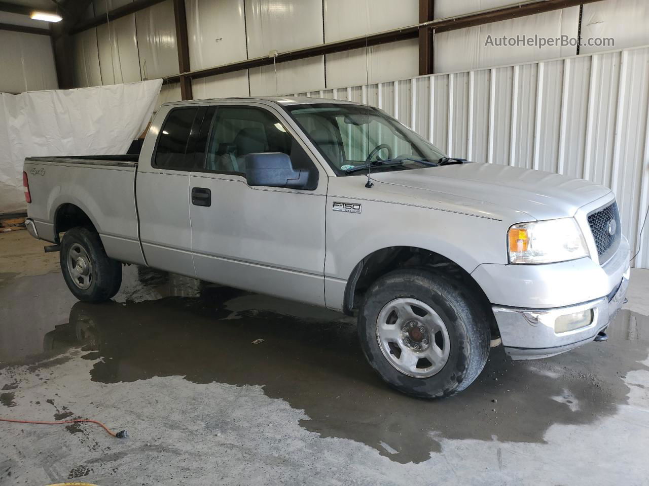 2004 Ford F150  Silver vin: 1FTPX14524NC03339