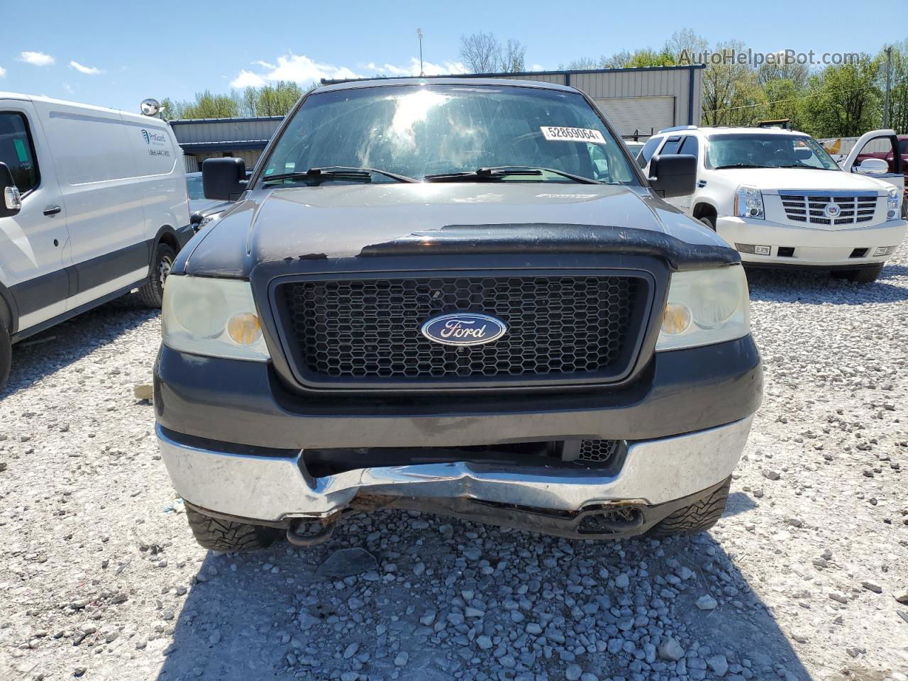 2005 Ford F150  Gray vin: 1FTPX14525FA72179