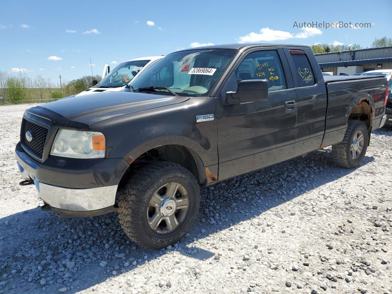 2005 Ford F150  Gray vin: 1FTPX14525FA72179