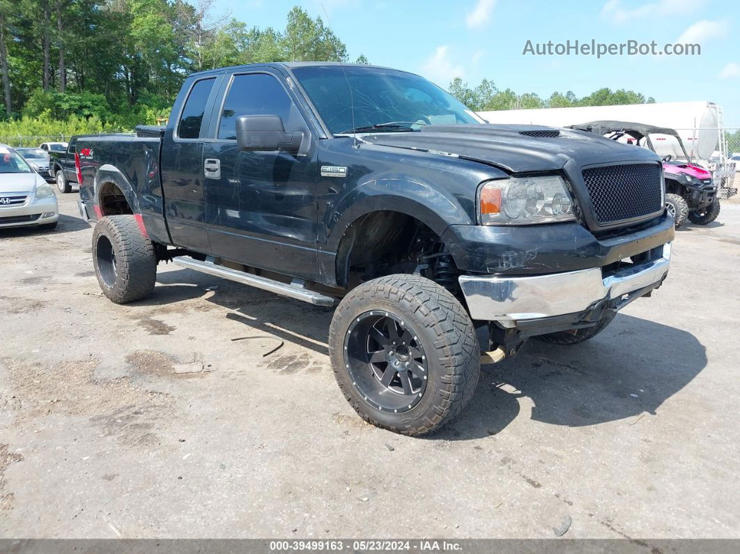 2005 Ford F-150 Fx4/lariat/xl/xlt Black vin: 1FTPX14525FB41789