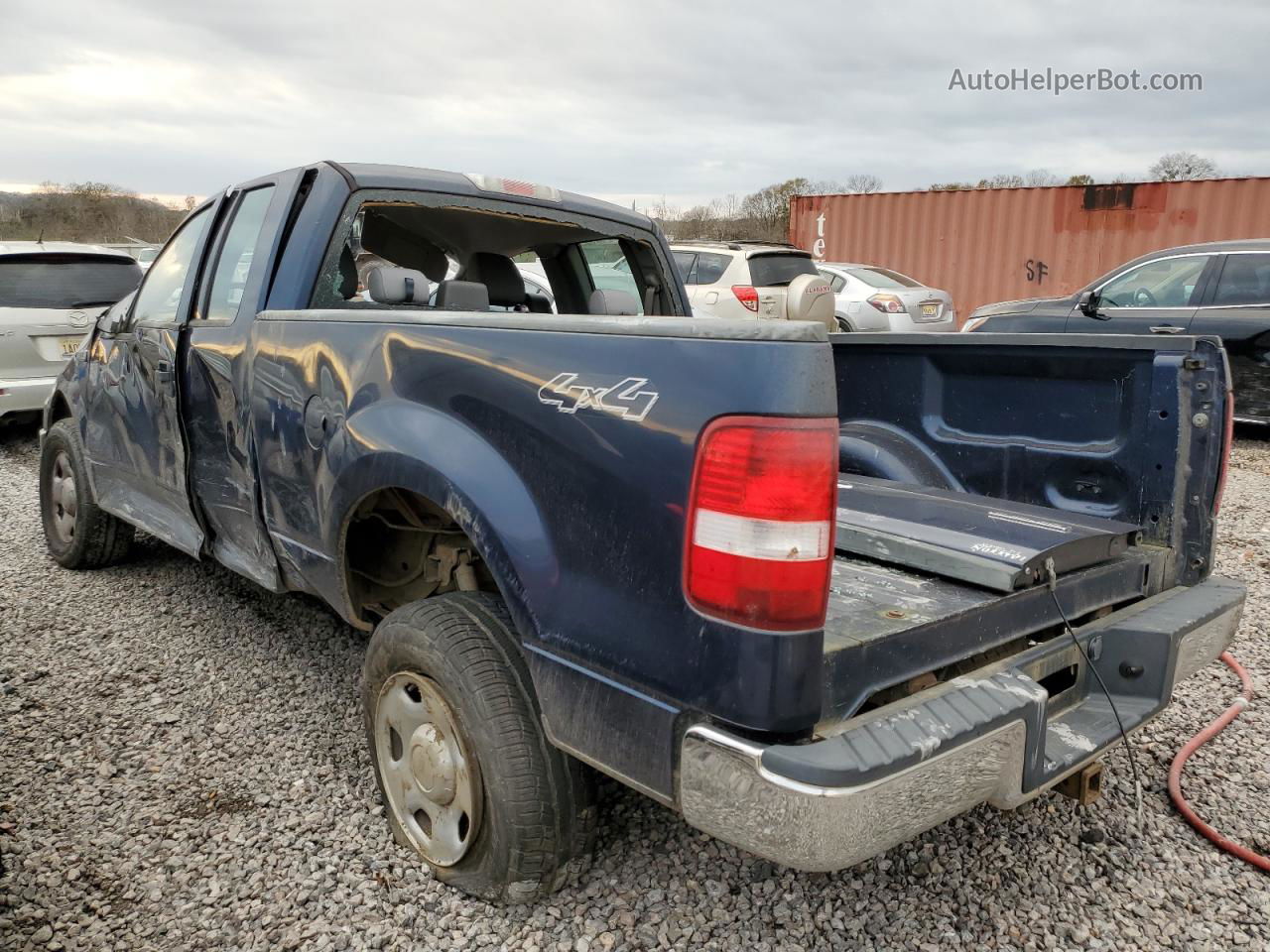 2004 Ford F150  Blue vin: 1FTPX14534FA42770