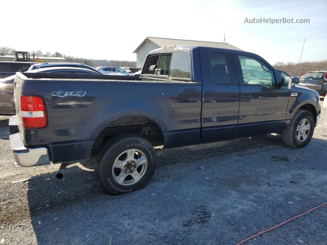 2004 Ford F150  Blue vin: 1FTPX14534NA46842