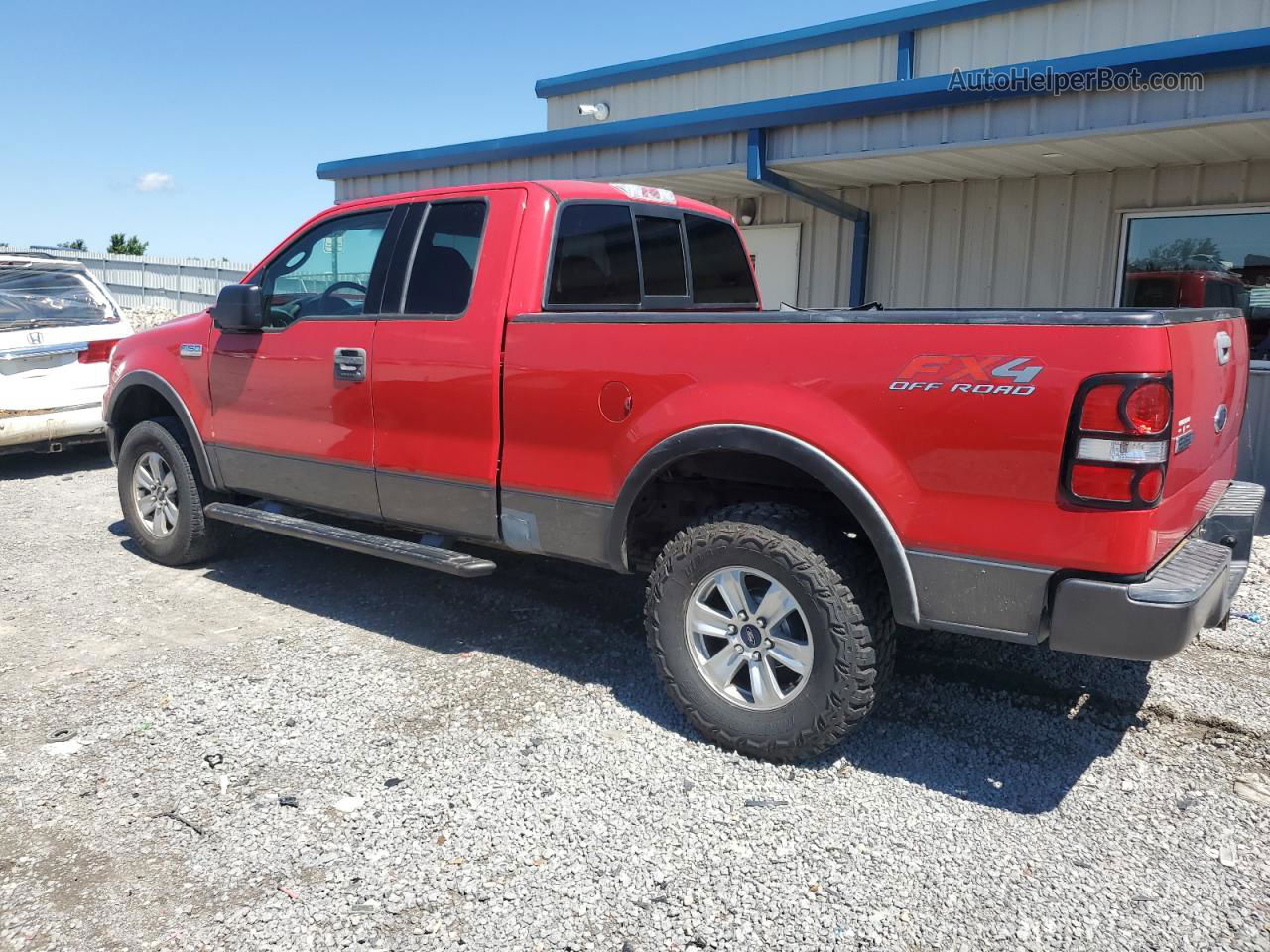 2004 Ford F150  Red vin: 1FTPX14534NB80136