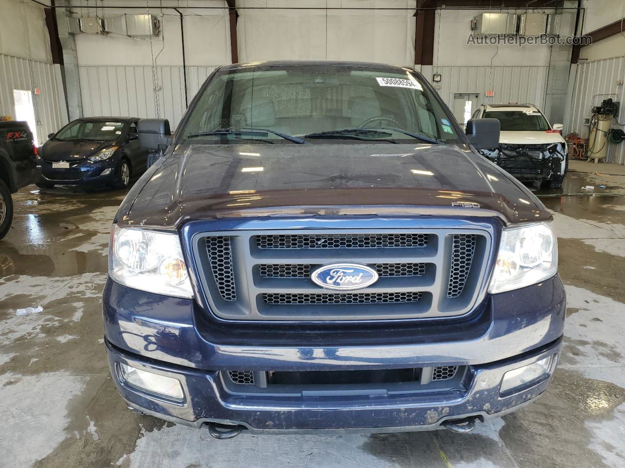 2004 Ford F150  Синий vin: 1FTPX14534NC01258