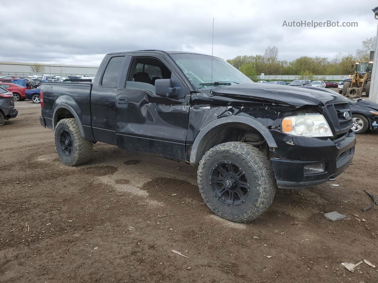 2005 Ford F150  Black vin: 1FTPX14535FA27588