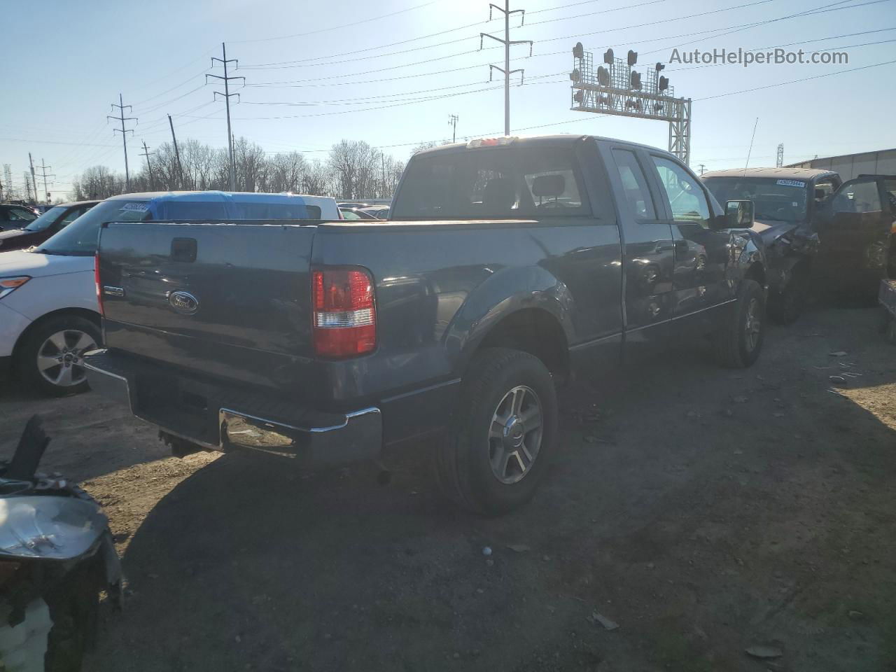 2005 Ford F150  Blue vin: 1FTPX14535FB69195