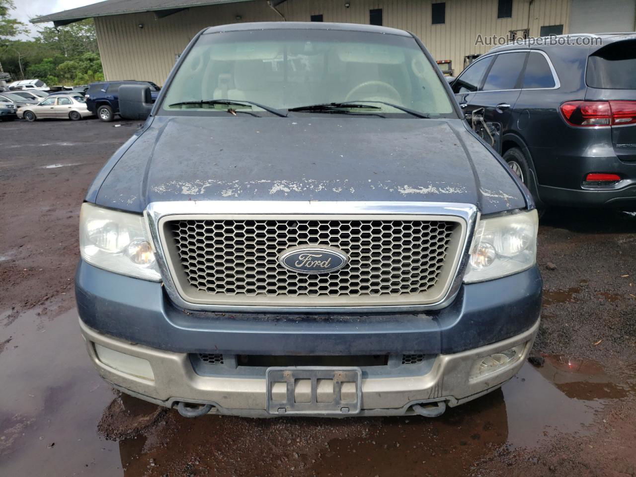 2004 Ford F150  Blue vin: 1FTPX14544NB28983