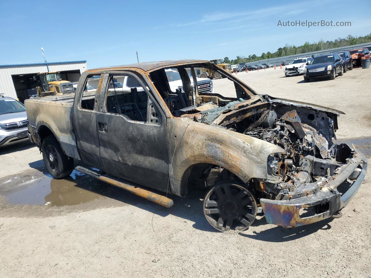 2004 Ford F150  Burn vin: 1FTPX14544NC34897