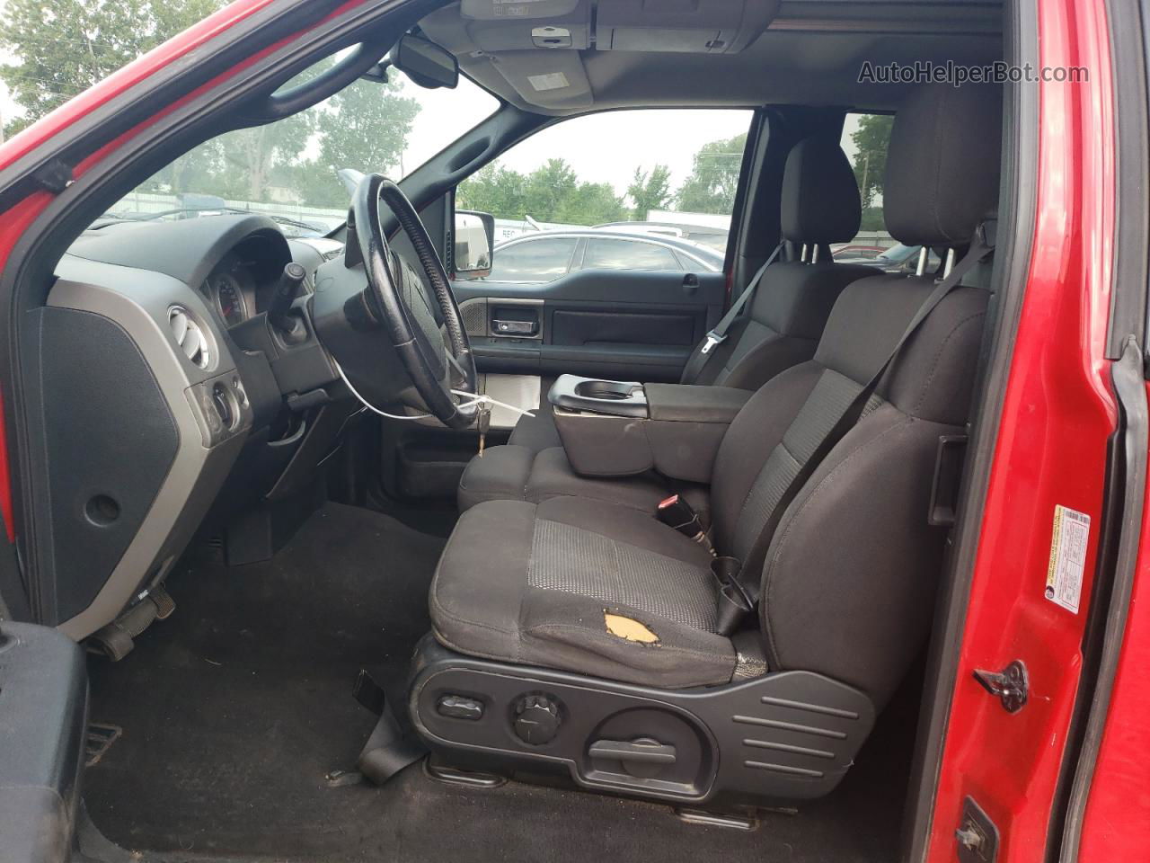 2005 Ford F150  Красный vin: 1FTPX14545FB64989