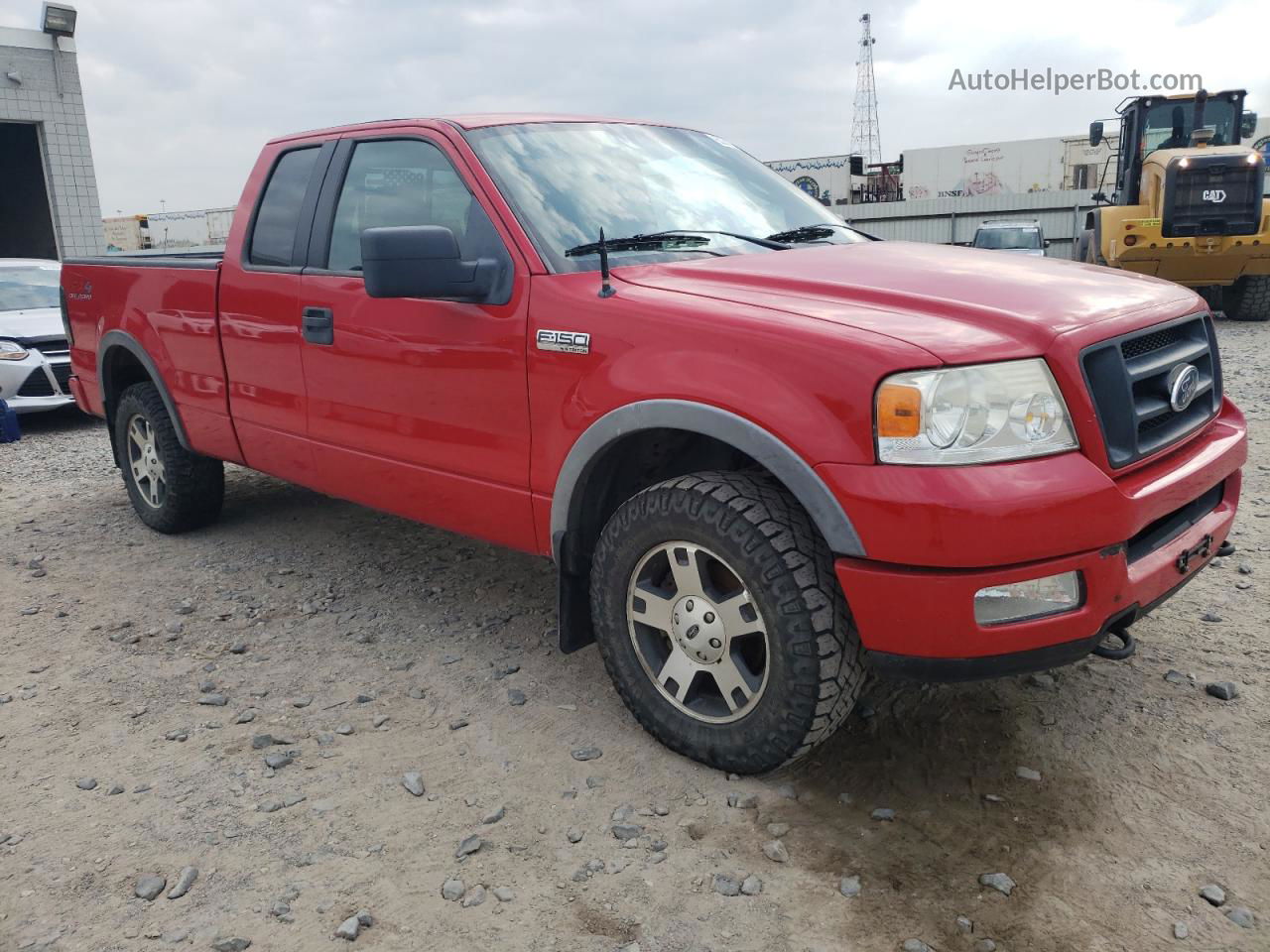 2005 Ford F150  Красный vin: 1FTPX14545FB64989