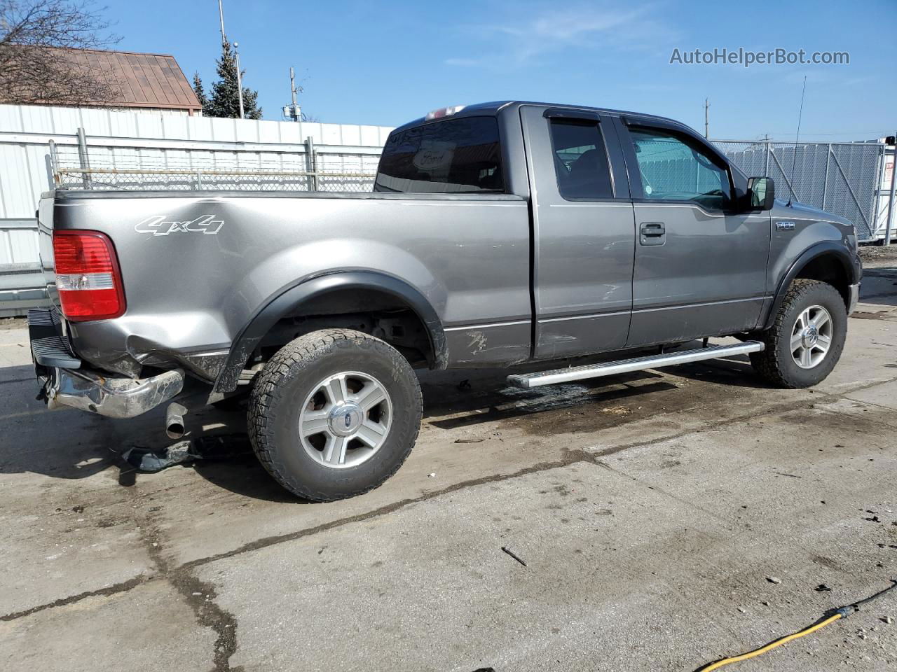 2005 Ford F150  Gray vin: 1FTPX14545NA12264