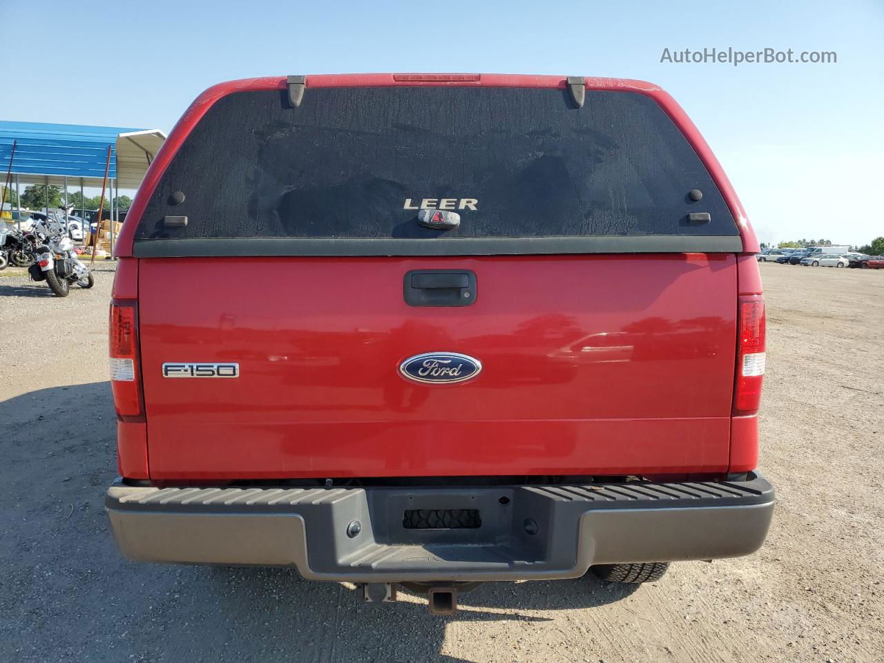 2005 Ford F150  Red vin: 1FTPX14545NA91029