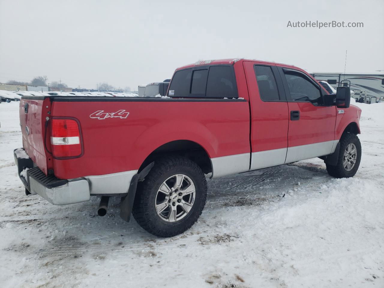 2005 Ford F150  Red vin: 1FTPX14545NB15796