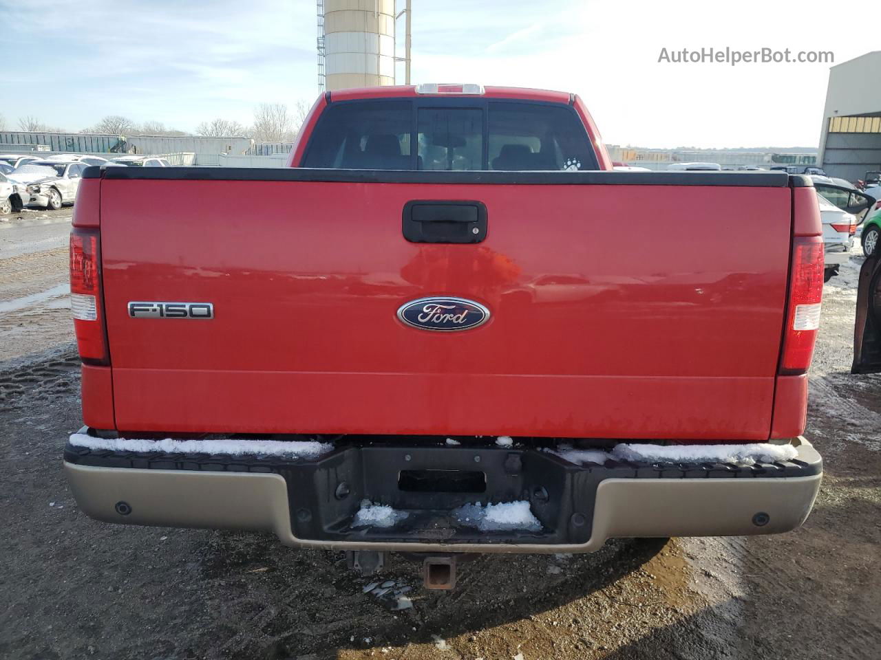 2005 Ford F150  Red vin: 1FTPX14545NB24790