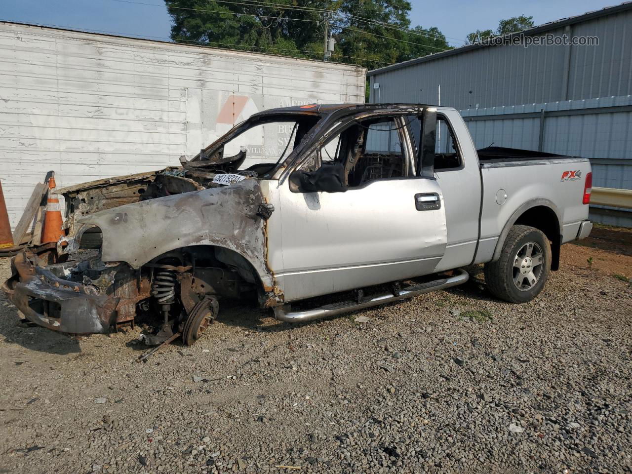 2004 Ford F150  Burn vin: 1FTPX14554FA00634