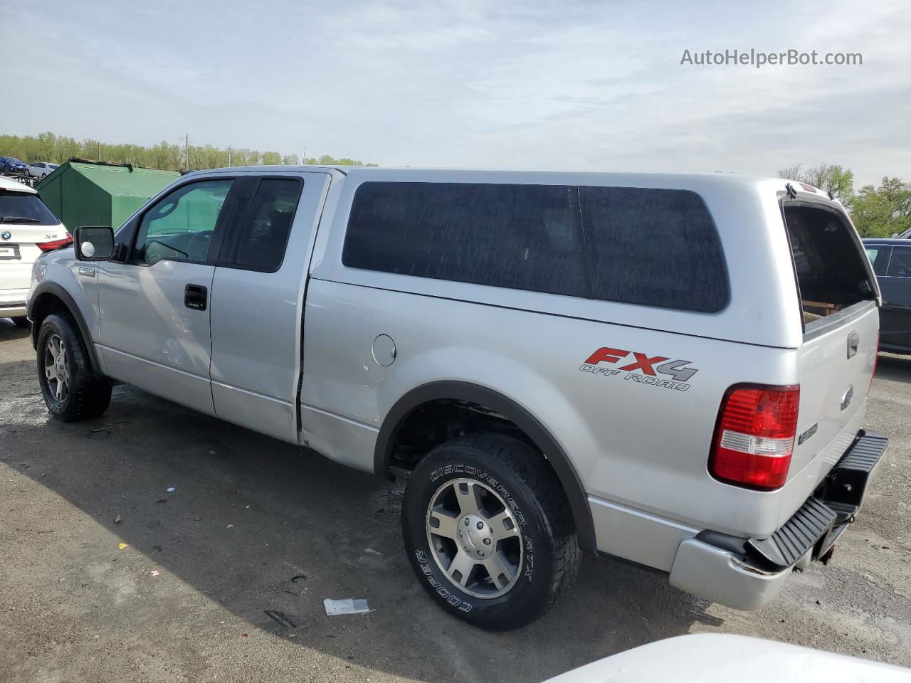 2004 Ford F150  Silver vin: 1FTPX14554FA38123