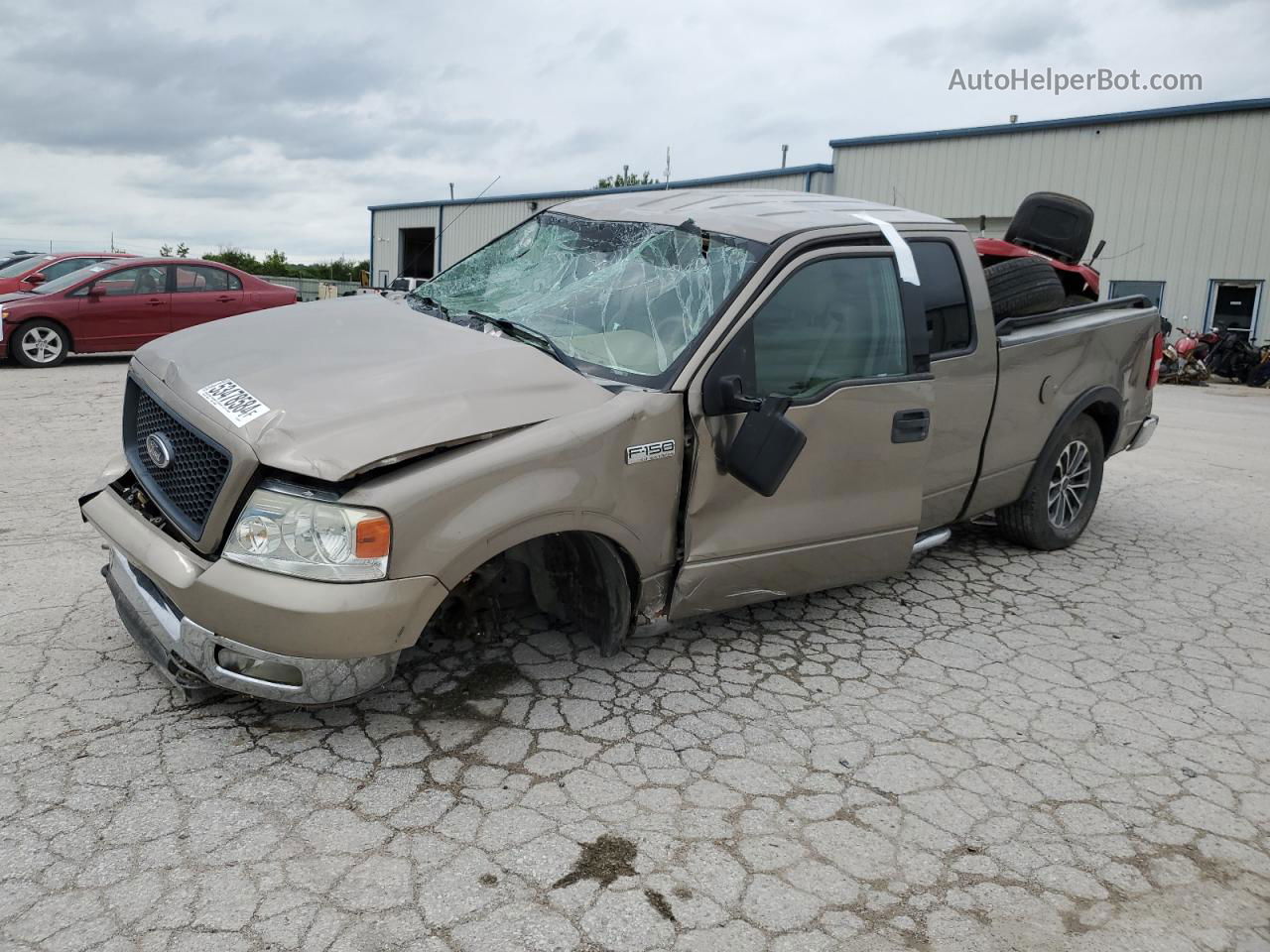 2004 Ford F150  Tan vin: 1FTPX14554NB66979