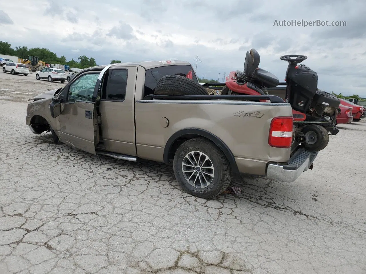 2004 Ford F150  Tan vin: 1FTPX14554NB66979