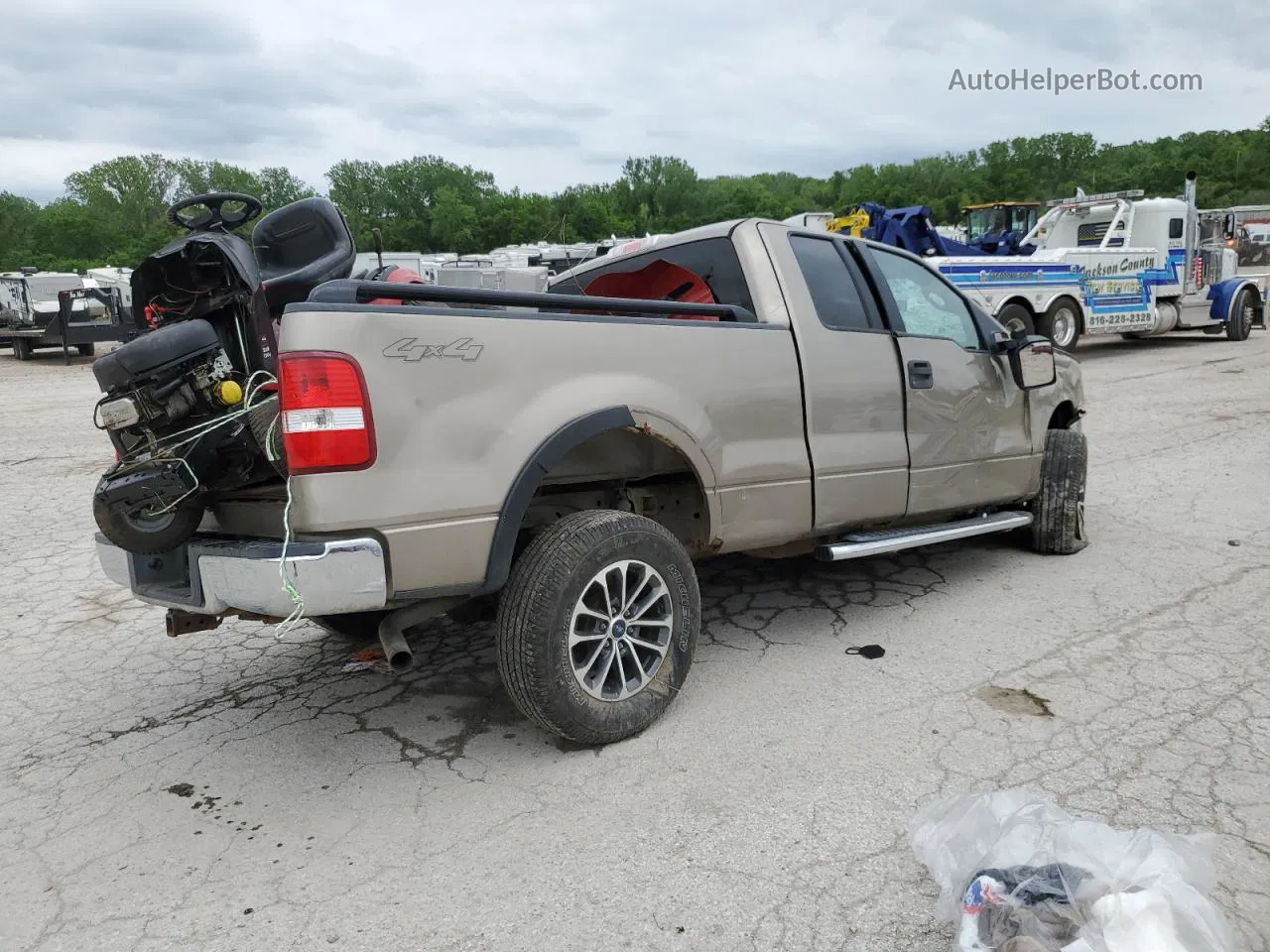 2004 Ford F150  Tan vin: 1FTPX14554NB66979