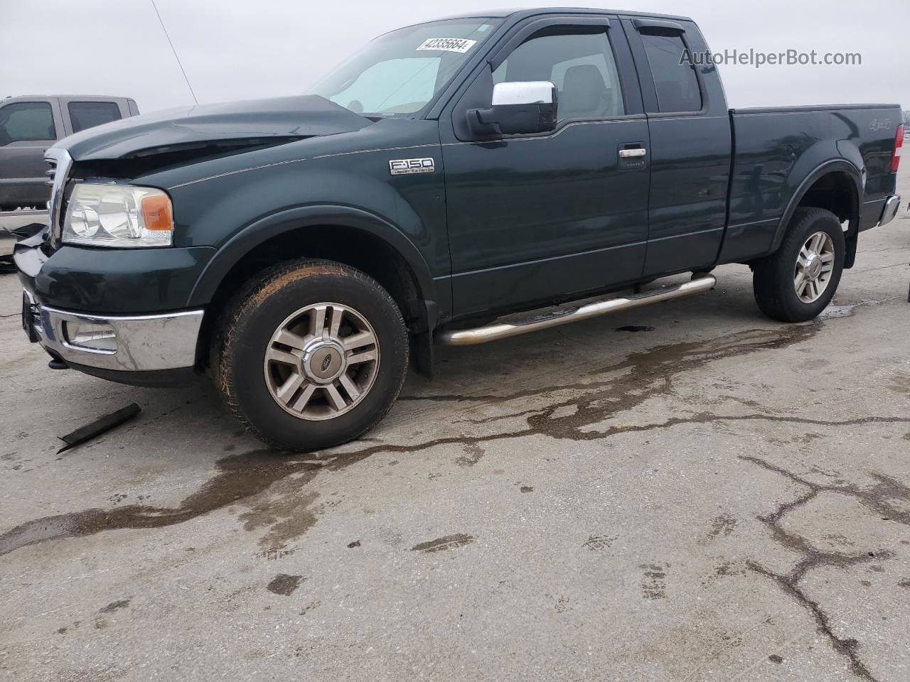 2005 Ford F150  Green vin: 1FTPX14555FB35923