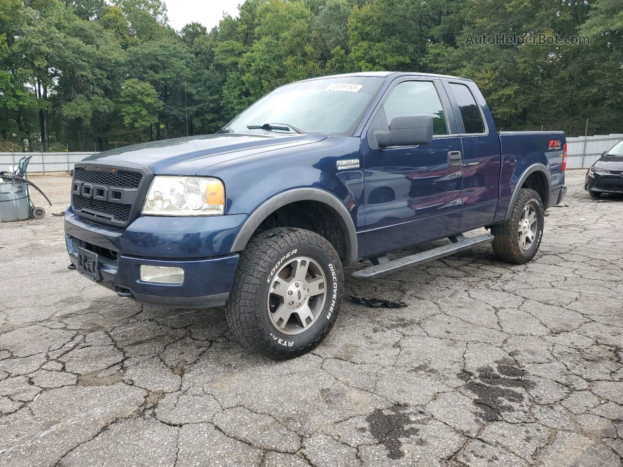 2005 Ford F150  Blue vin: 1FTPX14555KD46174