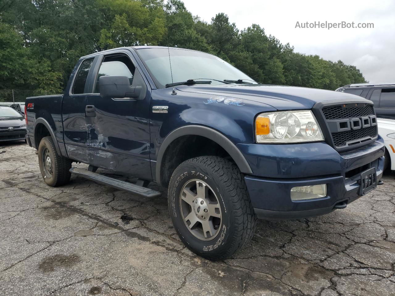 2005 Ford F150  Blue vin: 1FTPX14555KD46174