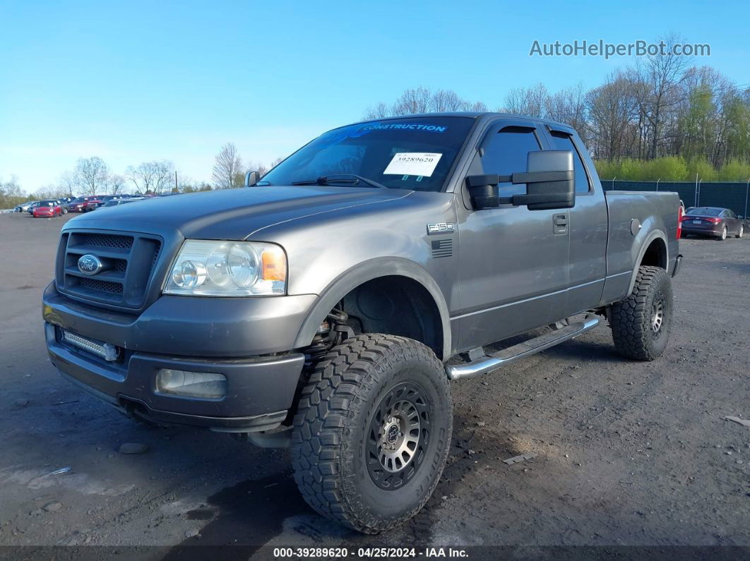 2005 Ford F-150 Fx4/lariat/xl/xlt Gray vin: 1FTPX14555NA60050