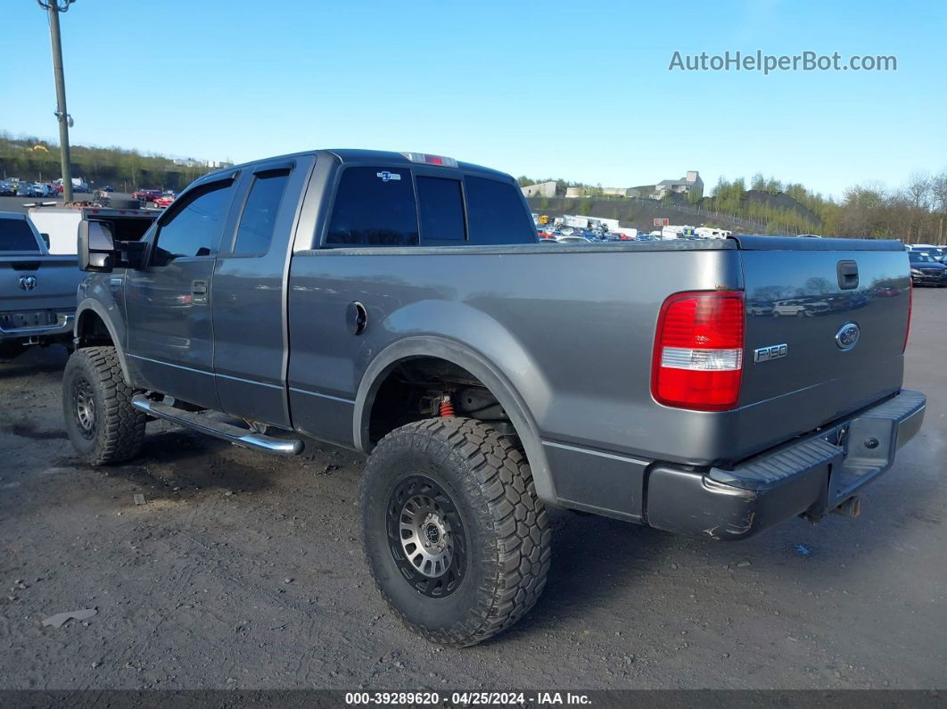 2005 Ford F-150 Fx4/lariat/xl/xlt Gray vin: 1FTPX14555NA60050