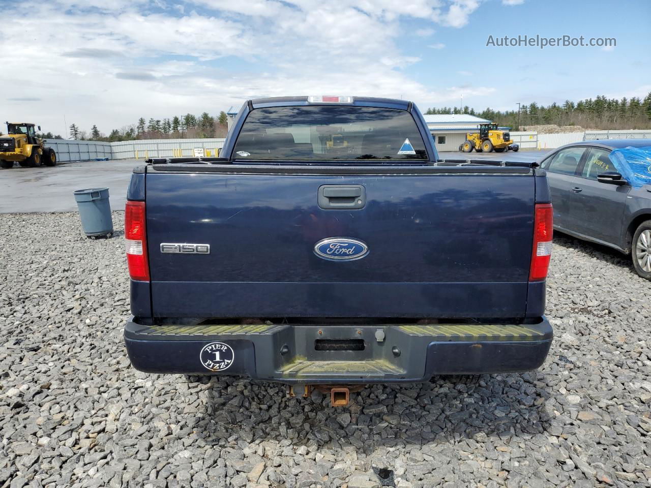 2005 Ford F150  Blue vin: 1FTPX14555NB03446