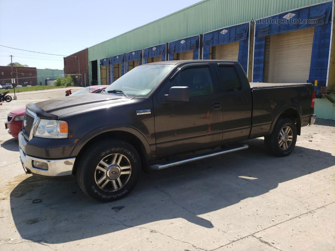 2005 Ford F150  Charcoal vin: 1FTPX14555NB56194