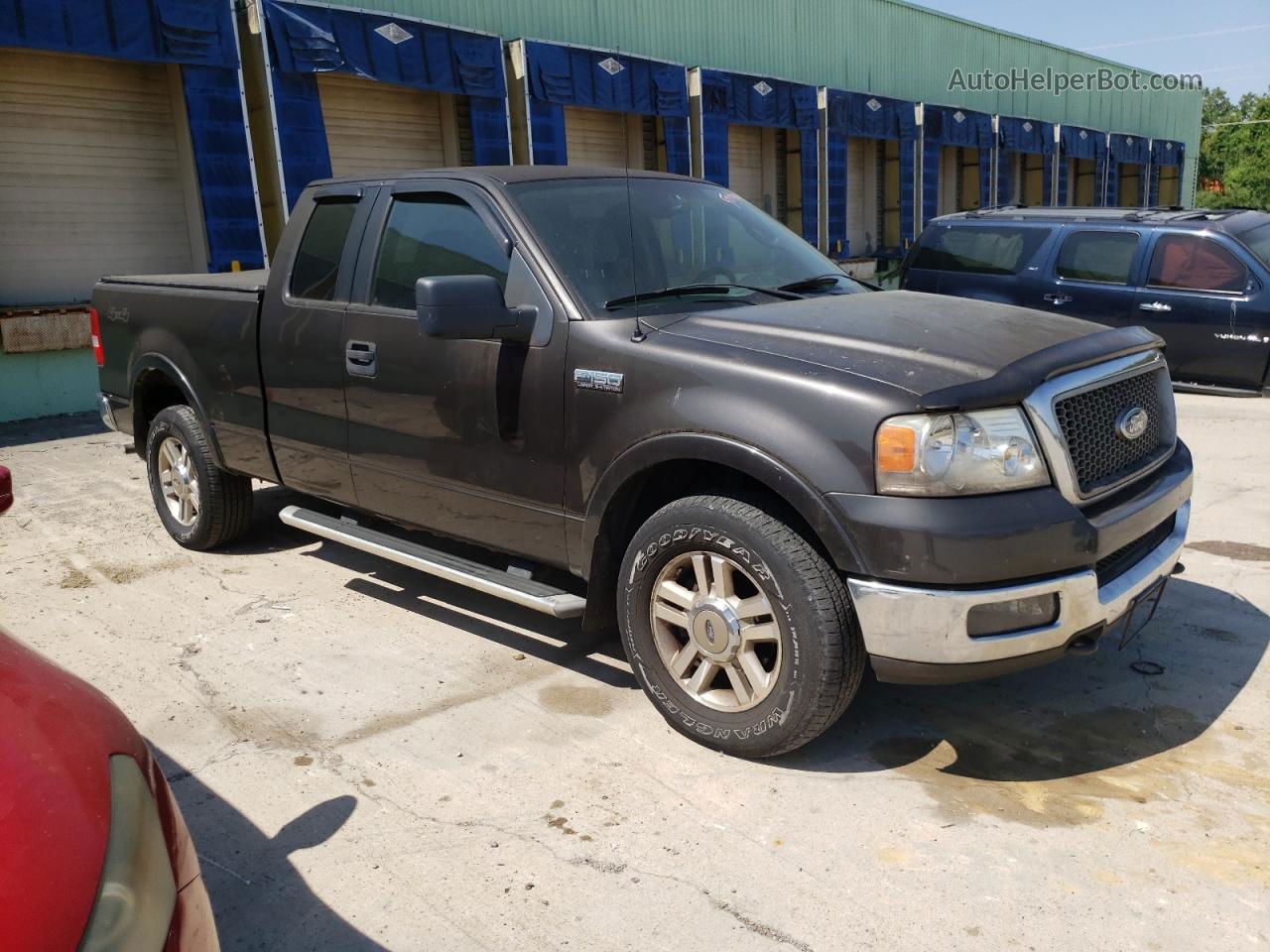 2005 Ford F150  Charcoal vin: 1FTPX14555NB56194