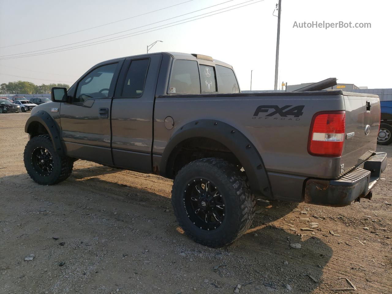 2004 Ford F150  Gray vin: 1FTPX14574KC79303