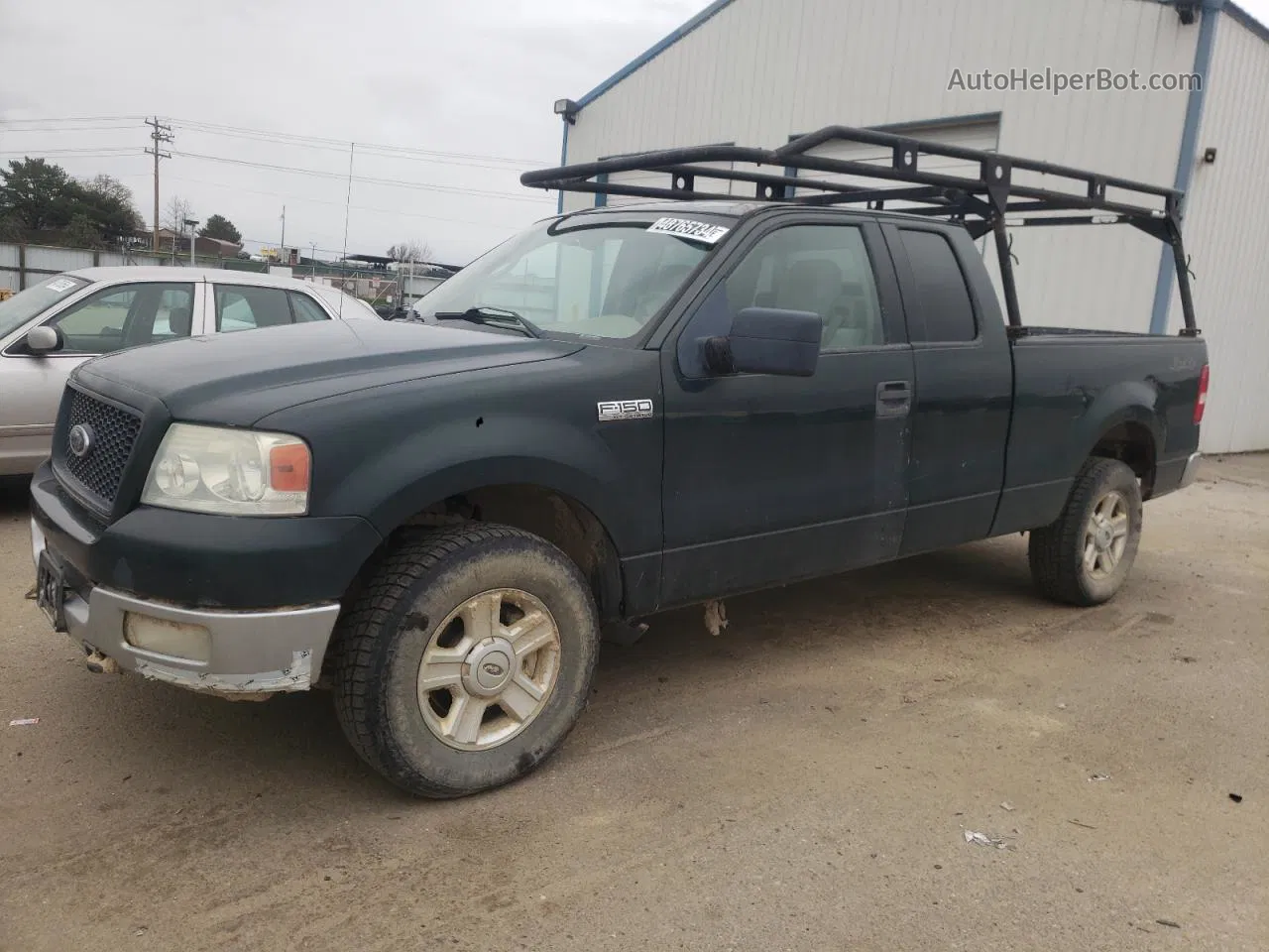 2004 Ford F150  Green vin: 1FTPX14574NC45747